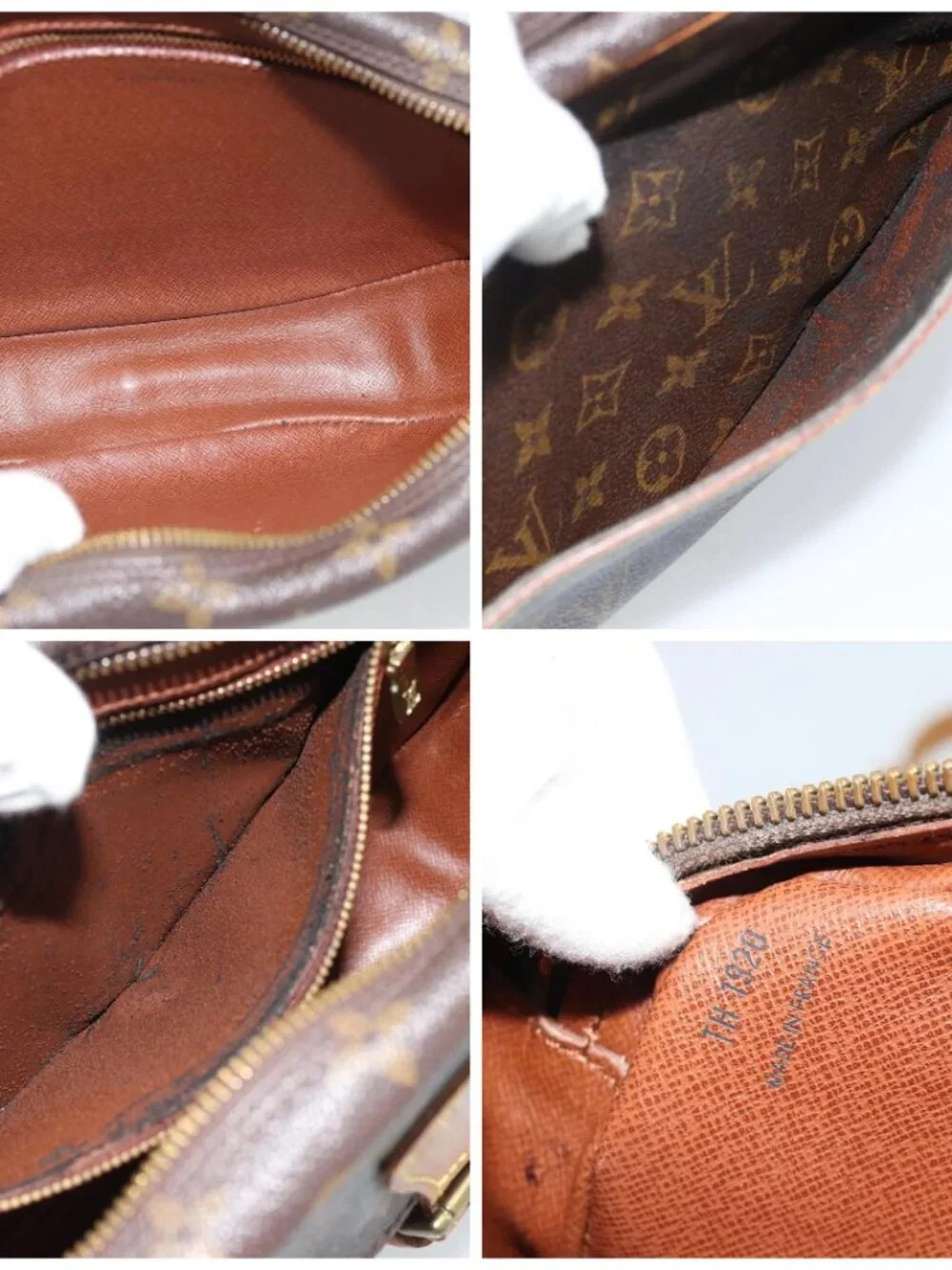 LOUIS VUITTON Monogram Jeune Fille MM Shoulder Bag M51226 LV Auth 186584